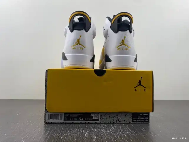 Cheap Air CT8529-170 Ochre Jordan 6 Yellow 0614